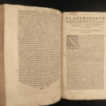 1583 1ed Pistorius Medieval German Chronicle Sigebertus FOLIOS Saxon Inquisition