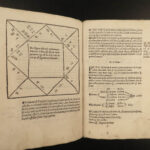1545 Abraham Ibn Ezra Ancient Hebrew Astrology ZODIAC Jewish Nativity Horoscope