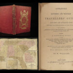 1854 Illustrated ATLAS Traveler’s Guide MAPS Midwest Railroads New Orleans Texas