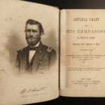 1864 CIVIL WAR 1st/1st General Ulysses Grant Campaigns Larke Military Americana