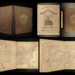 1876 1ed HUGE Atlas of Erie County Pennsylvania MAPS United States Illustrated