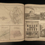 1876 1ed HUGE Atlas of Erie County Pennsylvania MAPS United States Illustrated
