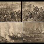 1863 Civil War 1ed The Great Rebellion US Confederate Union Lee Grant Headley 2v