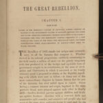 1863 Civil War 1ed The Great Rebellion US Confederate Union Lee Grant Headley 2v