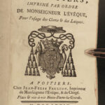 1774 Catholic Church Gradual of Poitiers France Gregorian Chant Hymns Music