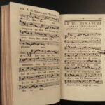 1774 Catholic Church Gradual of Poitiers France Gregorian Chant Hymns Music