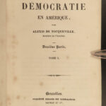 1837 de Tocqueville Democracy in America Political Philosophy Politics Republic