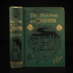 1882 Jules Verne Tribulations of Chinaman CHINA Opium Extraordinary Voyages