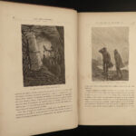 1876 1ed Jules Verne Indes-Noires + Chancellor Extraordinary Voyages SciFi 2in1