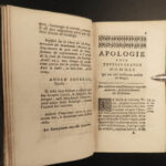 1669 MAGIC Sorcery Alchemy Occult Merlin Demons Agrippa Bacon Apologie by Naude