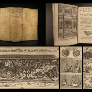 1671 Catacombs ROME Subterranea Aringhus & Bosio Illustrated Roman Archaeology