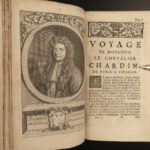 1723 Travels Chardin in PERSIA Middle East Iran Turkey Islam Voyage Architecture