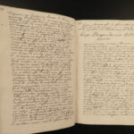 1825 RARE Handwritten Manuscript on Pathology Medicine Surgery Anatomy French