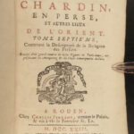 1723 Travels Chardin in PERSIA Middle East Iran Turkey Islam Voyage Architecture