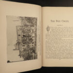 1898 1ed Clara Barton Red Cross Nursing Civil War Medicine Texas Illustrated