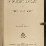 1890 1st ed Salvation Army In Darkest England William Booth Africa Humanitarian