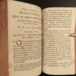 1654 Godefroy Justinian LAW Commentary Codex Corpus Juris Civilis Byzantine