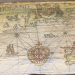 1807 SECRET Fore-Edge Painting ART Captain John Smith America New England MAP