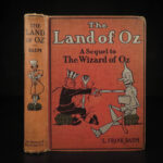 1904 1ed Land of Oz Sequel to Wizard of Oz L. Frank Baum Marvelous Illustrated