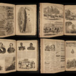 1865 1ed Harper’s Weekly CIVIL WAR SLAVERY Ironclads Illustrated Champ Ferguson