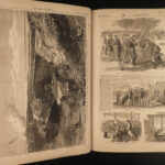 1865 1ed Harper’s Weekly CIVIL WAR SLAVERY Ironclads Illustrated Champ Ferguson