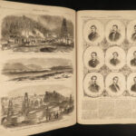 1865 1ed Harper’s Weekly CIVIL WAR SLAVERY Ironclads Illustrated Champ Ferguson