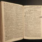 1771 Martin Luther BIBLE German Biblia Apocrypha Hymns Schmidt Kerstener Family