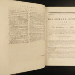 1779 Desiderata Curiosa Francis Peck England History Elizabeth I William Cecil