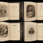 1850s Chateaubriand ATALA Native American Indians NATCHEZ 12v SET Complete Works