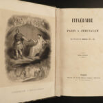 1850s Chateaubriand ATALA Native American Indians NATCHEZ 12v SET Complete Works