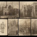 1836 ARCHITECTURE 1ed Winkles Cathedral Churches 178 Steel Plates England Wales