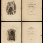 1836 ARCHITECTURE 1ed Winkles Cathedral Churches 178 Steel Plates England Wales