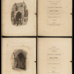 1836 ARCHITECTURE 1ed Winkles Cathedral Churches 178 Steel Plates England Wales