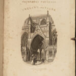 1836 ARCHITECTURE 1ed Winkles Cathedral Churches 178 Steel Plates England Wales