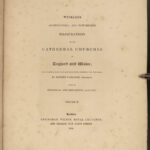 1836 ARCHITECTURE 1ed Winkles Cathedral Churches 178 Steel Plates England Wales