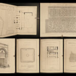 1862 1ed Ephesus Temple Diana Ancient Greece Architecture MAP Athena Archaeology