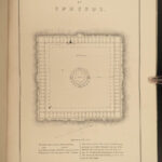 1862 1ed Ephesus Temple Diana Ancient Greece Architecture MAP Athena Archaeology