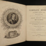 1850 Family Physician Nicholas Culpeper Complete HERBAL Medicine for Poor Cures