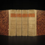 1822 DANTE Divine Comedy Lombardi Italian Poetry Padua 5v Vellum SET La Divina
