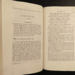 1822 DANTE Divine Comedy Lombardi Italian Poetry Padua 5v Vellum SET La Divina
