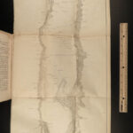 1845 RARE United States Expeditions Voyages Fremont Lynch + Bolivia HUGE MAPS
