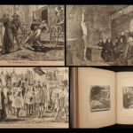 1879 1ed Scarlet Book Freemasonry Masonic Illustrated TORTURE Knights Templar