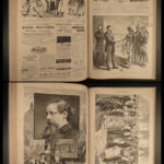 1870 1ed Harper’s Weekly Native American INDIANS Woman’s Suffrage FOOTBALL