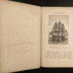 1875 Jules Verne 1ed Wreck of the Chancellor + Martin Paz French Hetzel Voyages