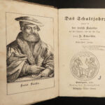 1846 1ed Das Schaltjahr Scheible German Occult Magic Ghost Demons Witches 5v SET