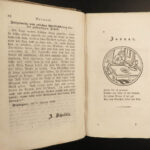 1846 1ed Das Schaltjahr Scheible German Occult Magic Ghost Demons Witches 5v SET