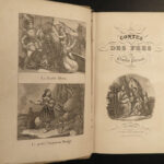 1860 FAIRY TALES Charles Perrault Illustrated Cinderella French Riding Hood RARE