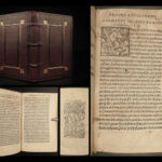 1528 1ed Erasmus of Rotterdam Letters Germain de Brie Bude Cicero Philosophy