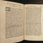 1528 1ed Erasmus of Rotterdam Letters Germain de Brie Bude Cicero Philosophy
