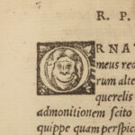 1528 1ed Erasmus of Rotterdam Letters Germain de Brie Bude Cicero Philosophy